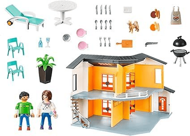 PLAYMOBIL 9266 City Life La Maison Moderne - 9266 City Life - Maison Moderne