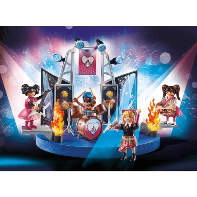 PLAYMOBIL 71042 Groupe de Rock - City Life
