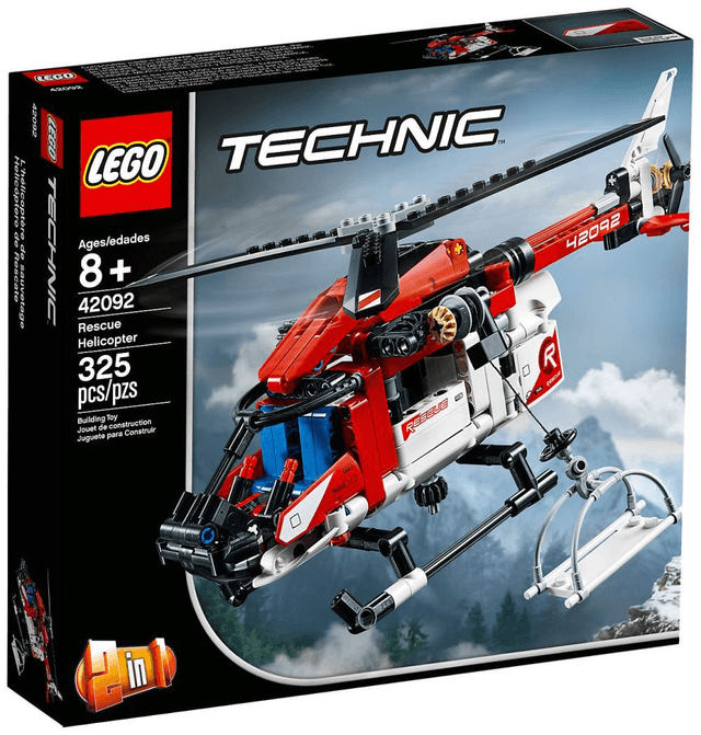 LEGO 42092 L&#039;hélicoptère de secours
